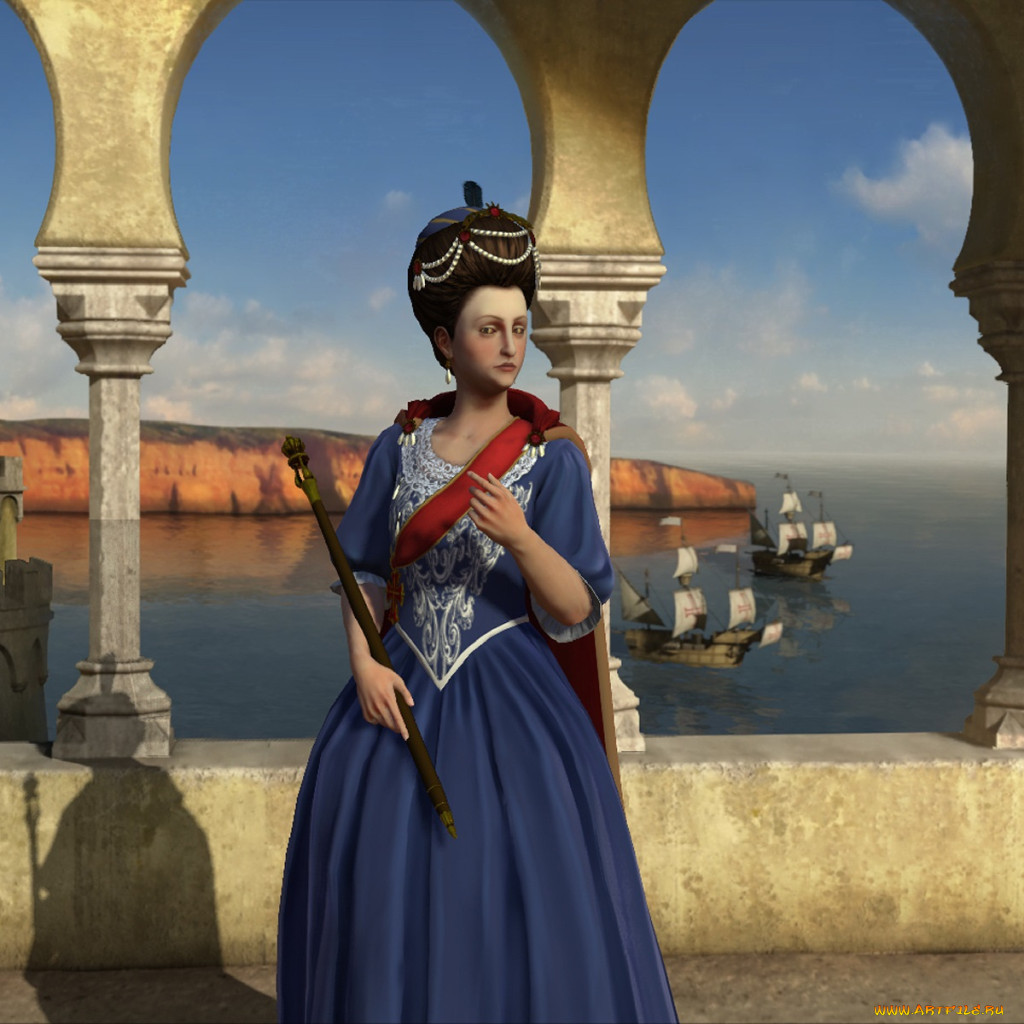 Обои Sid Meier`s Civilization V Видео Игры Sid Meier`s Civilization 5, обои  для рабочего стола, фотографии sid meier`s civilization v, видео игры, sid  meier`s civilization 5, of, portugal, maria, l Обои для